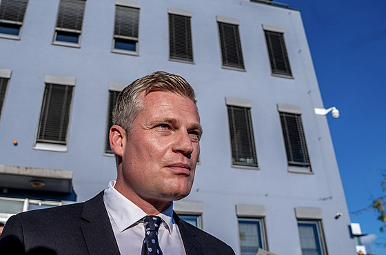 Petr Macinka a Filip Turek dorazili na jednání za Andrejem Babiem.(13. íjna...