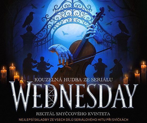 Pijte zaít jedinenou atmosféru Halloweenu na koncertu hudby ze seriálu...
