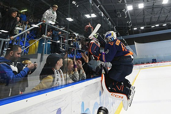 Litomice, 11.10. 2025, Litomice - Chomutov, 1. hokejová liga. Martin...