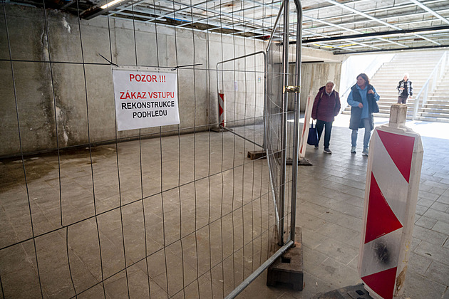 Zlín plánuje, kdy opraví dva podchody. Práce mohou značně komplikovat dopravu
