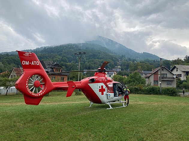 Mu po pádu z elektrokolobky skonil v bezvdomí, letl pro nj vrtulník....