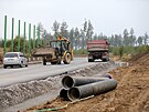Vceprce jet ek stavbae na obchvatu Rytska, i tak u jim zbvaj...