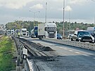 Prce na ken D1 a D2 v Brn zpsobily kolony, kolaps se nekonal