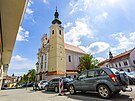 Kostel Nanebevzet Panny Marie v Kromi.
