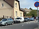 Policejn zsah v obci Lun. (14. jna 2025)
