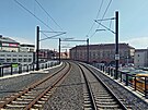 Negrelliho viadukt v úrovni Autobusového nádra�í Florenc po rekonstrukci z roku...