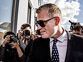 Petr Macinka a Filip Turek dorazili na jednání za Andrejem Babiem.(13. íjna...