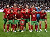 Fotbalisté Maroka, ú�astníci mistrovství sv�ta v roce 2026.