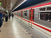 Zásah IZS v tunelu pra�ského metra A