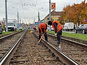 A� do konce b�ezna p�í�tího roku budou místo tramvají jezdit na Skvr�any...