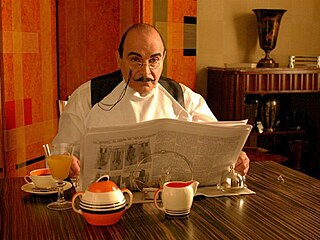Sice punti�ká�, ale lidský. David Suchet jako Hercule Poirot v televizním...