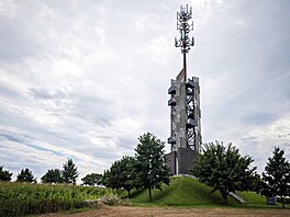 Výhledy od BTS spole�nosti T-Mobile na rozhledn� Romanka