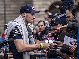 Lucemburan Grégoire Munster pi spanilé jízd Prahou ped Stedoevropskou...