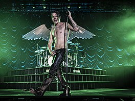 Britský zpvák Yungblud dorazil do Prahy. (17. íjna 2025)