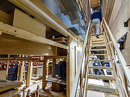 V Katedrále sv. Víta, Václava a Vojtcha probíhá  intonování píal....