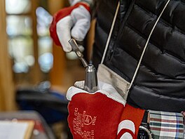 V Katedrále sv. Víta, Václava a Vojtcha probíhá  intonování píal....