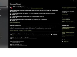 Zde nejdíve kliknte na tlaítko Vyhledat aktualizace, abyste zjistili, zda...