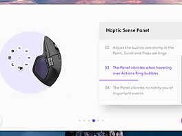 V pípad, e ho zmáknete objeví se obrazovce upravovatelné kruhové menu, kde...