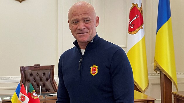 Starosta ukrajinskho pstavnho msta Odsa Hennadij Truchanov (20. dubna 2022)