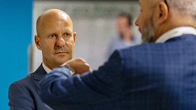 Pokra�uje l��en� kauzy Dozimetr. Na sn�mku Petr Hlubu�ek. (13. ��jna 2025)