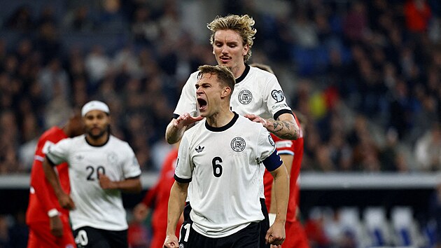 Nmec Joshua Kimmich slav gl v kvalifikaci na mistrovstv svta proti Lucembursku