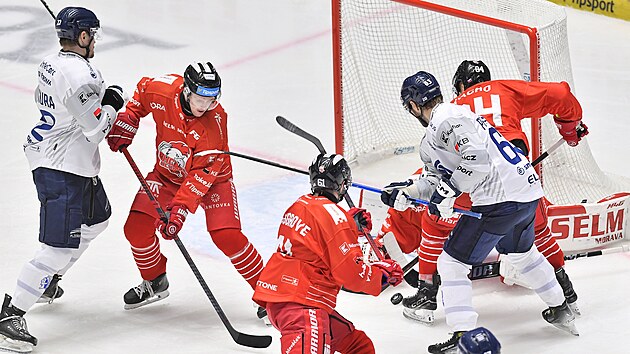 Momentka z akce ped olomouckou brankou.