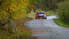 Stedoevropská rallye se dostala v pátek do ech. Jedna z RZ se jela na...