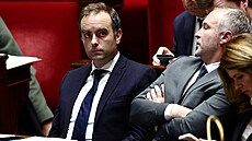 Francouzský premiér Sébastien Lecornu v Národním shromá�d�ní. (14. �íjna 2025)