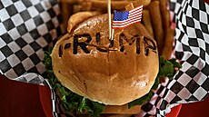 etzec restaurací Trump Burger v americkém Texasu