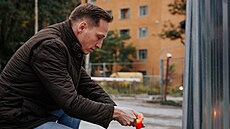 Lidé se zúastnili vzpomínkové akce za obti rasismu a xenofobie. Uinili tak v...