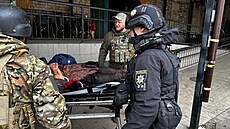 Následky ruského útoku na pravoslavný kostel v Kosantynivce. (11. íjna 2025)