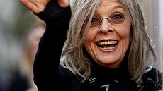 Americká here�ka Diane Keatonová, dr�itelka Oscara za roli Annie Hallové ve...