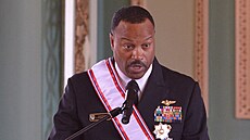 Americký námoní admirál Alvin Holsey (23. srpna 2025)