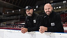 Tomá Divíek a Jaroslav Hlinka, dvojice manaer, která je v hokejové Spart...