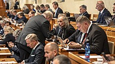 Petr Pavel obhajuje v Senátu nominace Michala Barton a Martina Smolka do...