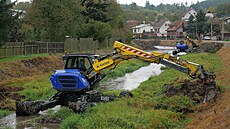Tká technika Povodí Moravy od poátku íjna v Stráku na ársku pracuje na...