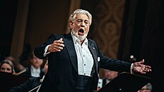 Plácido Domingo na koncert v praském Rudolfinu (16. íjna 2025)