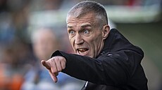 Plzeský trenér Martin Hyský