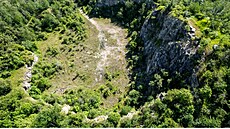 Boj o kamenolom ervený vrch v Braanech pokrauje, lidé se nevzdávají