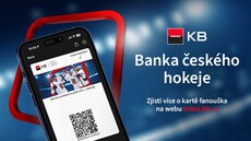 Hokej blí ne kdy dív: Komerní banka pedstavuje Kartu fanouka