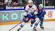 Andrej Kollár z Komety Brno v zápase Ligy mistr proti Zugu.