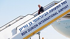 Americký prezident Donald Trump piletl do Izraele. (13. íjna 2025)