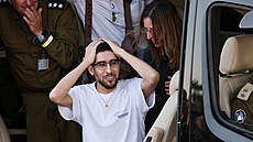 Jeden z Izraelc proputný hnutím Hamás (13. íjna 2025)