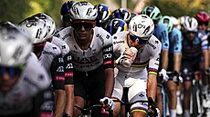 Tadej Pogaar se oberstvuje v závod Kolem Lombardie.