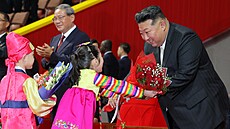 Severokorejský v�dce Kim �ong-un p�edsedá oslavám 80. výro�í vládnoucí Korejské...