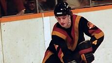 Hokejista Rick Lanz v dresu Vancouveru.