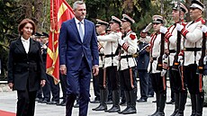 Slovenský prezident Peter Pellegrini navtívil Severní Makedonii a setkal se s...
