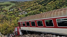 Na jihovýchodním Slovensku se srazily dva rychlíky. (13. �íjna 2025)