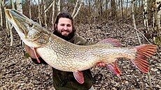 Jií Dubec se svojí obí tikou