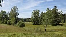 Okolí obce Haidmühle, nmecké ásti umavy.